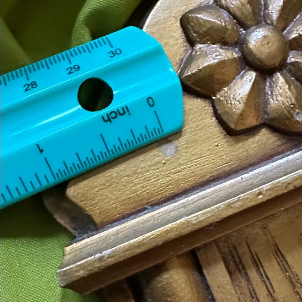 Burwood MCM Golden Faux wood MCM sconces pair - Picture 5 of 8